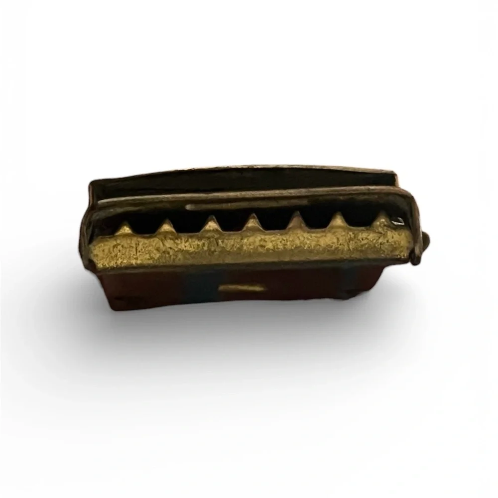 Vintage‎ U.S. Army Eagle Solid Brass Belt Buckle Made in USA